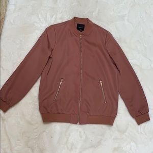 Mauve Bomber Jacket